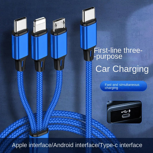 Kabel USB-C potrójne rozgałęznienie